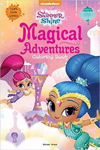 Wonder house Shimmer and Shine Magical Adventures Colouring Book